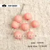 Cuentas de Madera, Cuentas de Colores, Cuentas Hechas a Mano para DIY, Cadenas para Celular, Colgantes para Bolsos, Flores para Zapatos, Materiales, Accesorios para Joyería, Cuentas Sueltas Decorativas