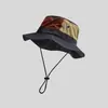 Sombrero de pescador unisex sombrero de sol de verano sombrero de playa sombrero de pescador plegable para ocio viajes deportes senderismo