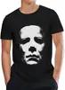 Tamanho Europeu TransfronteiriçoTamanho Europeu Independente Camiseta de Manga Curta de Halloween Personagem de Terror Filme de Terror Unissex Confortável