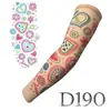 Mangas de Tatuagem de Peixe Koi em Estoque, Fornecimento Direto da Fábrica, Mangas de Braço Ultrafinas de Alta Elasticidade, Grande Design Floral no Braço