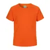 Camiseta de secado rápido para niños, hecha a medida, uniforme para clase de kínder, algodón puro, adecuada para actividades al aire libre en campamentos de verano, conjunto a juego para padres e hijos, manga corta con estampado de logo