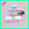 Botella dispensadora de crema de 10 g, recipiente cuadrado para crema facial, recipiente para polvos, botella dispensadora de mascarilla facial de 10 ml, botella de polvos de brillo para maquillaje