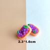 Serie de Frutas Tridimensionales para Comer y Jugar Accesorios de Resina Pegamento Cremoso diy Funda para Teléfono Móvil Accesorios para el Cabello Titular Parche para Refrigerador