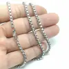 Directo de Fábrica 304 Titanio Caja Collar Caja Cuadrada Pulsera Clavícula Collar Cuadrado Cuadros Colgante Accesorios