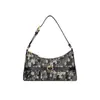 Bolso de Mujer Marca D Transfronterizo 2025 Bolso de Mano Bordado Vintage Retro Bolso de Hombro Cruzado Versátil Bolso Dumpling