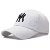 Chapéus Estilo Coreano para Homens e Mulheres Ins Tendência Primavera e Verão Rua Casal Letra Bonés de Beisebol Chapéus de Sol Versátil Esportivo Bonés com Aba