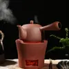 Estufa de Carbón Estufa de Carbón Estufa de Arcilla Roja Estufa Pequeña Estufa Carbón de Oliva Carbón Tetera Kung Fu Hervidor de Agua para el Hogar Estufa para Té
