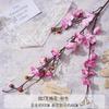 Flor Artificial com 3 Galhos Longos, Flor Falsa de Flor de Inverno para Decoração de Casamento, Arranjo de Flores de Seda para Casamento, Sala de Estar, Casa, Hotel, Flor Feita à Mão