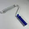Atacado do Fabricante Tinta Látex Pincel Rolo de Pintura Suporte para Rolo de Pintura Cabo Revestimento Hot Melt Rolo de Pintura Suporte de Cabo de Liga