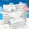 Lenços Iresha Shangpai 99% Água Pura Lenços de Aloe Lenços Limpa Yin Removedor de Maquiagem Lenços Hidratantes Papel
