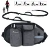 Riñonera para Mascotas al Aire Libre de Nuevo Modelo Transfronteriza con Correa, Riñonera Multifuncional para Deporte, Correr, Fitness, Entrenamiento, Paseo de Perros