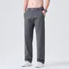 Producto destacado de Ropa para Hombre Xintang: Pantalones casuales de algodón puro para hombre, estilo americano de calle, corte holgado, corte tridimensional, deconstruidos, pierna recta holgada