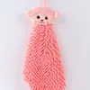 Toalla de Mano de Chenilla de Dibujos Animados Creativos, Toalla de Mano para Colgar en la Cocina, Absorbente de Agua, Secado Rápido, Suministro Transfronterizo