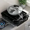 Estante de Cocina Cubierta para Estufa de Gas Soporte para Estufa de Gas Estufa de Inducción Estante para Ollas Encimera Doméstica Estufa de Gas Licuado