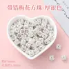 Retención de Color Alta Calabaza Sólida Boca Curva Colgante Accesorios para Joyería DIY Incrustado con Flor de Zirconio Soporte para Flores Accesorios para Colgante de Calabaza