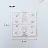 Cien Salas de Transmisión en Vivo Empaque de Accesorios para el Cabello Tarjeta Plegable de Cartón con Lazo Flor Pequeña Tarjeta de Pasador para Cabello Linda para Niños Cabeza