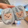 Mangas Infantiles Estilo Coreano, Anti-Manchas y Cálidas, Mangas para Bebé con Diseños Lindos, Mangas Protectoras para Otoño e Invierno
