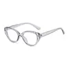 Gafas Retro Cat-Eye de Prescripción con Protección Avanzada contra la Luz Azul, Adecuadas para Estudiantes, Se Pueden Personalizar con Lentes de Prescripción, Aspecto Natural, Adelgazan el Rostro, Gafas Sin Graduación