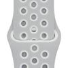 Adequado para Pulseira de Silicone Nike de Duas Cores para Apple Watch com Furos, Pulseira Respirável para Esportes ao Ar Livre para Apple iWatch