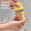Herramienta Multifuncional para Pelar Jengibre en el Hogar, Cuchillo Pelador de Acero Inoxidable, Cuchillo Pelador Especial para Cocina, Herramienta para Pelar Patatas