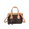 Bolsa Satchel Estilosa de Alta Qualidade para Frutas e Legumes para Mulheres 2025 Nova Luxo Acessível Estampa Presbiópica Bolsa de Ombro Transversal Retrô