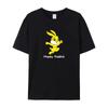 Procesamiento Camisa Publicitaria Personalizada para Hombre 200g Algodón Peinado Manga Corta Cuello Redondo Hombro Caído Media Manga Holgada Talla Grande