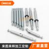 Herrajes accesorios para muebles varilla de doble cabeza varilla de conexión tres en uno sujetador sujetador tornillo de acero inoxidable multimesa