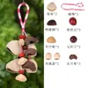 Kit de Material para Vento de Casca de Fruta Cultural e Criativo de Yunnan para Montagem DIY Sino de Casca de Fruta Estilo Floresta Feito à Mão para Mochilas e Decorações de Casa