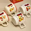 Set de Souvenir de Éxito Instantáneo Taza de Agua Taza Creativa Caja de Regalo Taza de Cerámica Tienda de Año Nuevo Evento Regalo
