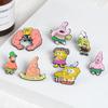 Taobao venta caliente Popular europeo y americano Paida estrella divertido feliz pin de broche en stock al por mayor