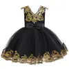 Vestido de Princesa para Niñas con Tutú de Lentejuelas Vestido para Niñas Cena de Navidad Actuación en Escenario Halloween Cosplay