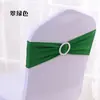 Hotel elástico gratuito para encosto de cadeira Tira de laço de flor para encosto de cadeira de banquete Capa de encosto de cadeira de casamento Decoração de encosto de cadeira Atacado