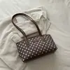 Elegante y moderno bolso de mano para mujer, colección nueva 2026, versátil para ir al trabajo, bolso de hombro, diseño de lunares, bolso de axila