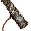 Película Prata para Protetor de Guitarra Adesivo para Escala Shell Inlaid Adesivo para Escala Adesivo Esculpido Adesivo de Protetor de Guitarra
