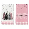 Paños de limpieza creativos temáticos de Navidad para Amazon transfronterizo, paños para el hogar, la cocina y la mesa de comedor, paños de cocina y toallas decorativas de Navidad