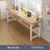Escritorio para computadora escritorio de oficina y combinación de silla un juego completo de escritorios banco de trabajo rectangular sala de estar en casa mesa larga sobre de escritorio