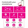 Vibrador Portátil Charan Little Tadpole APP Masturbador Vibratorio Femenino para Adultos, Compacto y Portátil