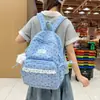 Mochila Escolar Estilo Coreano Nueva de Verano 2026 para Estudiantes de Secundaria y Preparatoria, Casual, Ligera, Transpirable, Mochila de Gran Capacidad