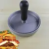 Molde para Pastel de Carne de un Agujero con Recubrimiento Antiadherente de Alta Calidad para Uso en Cocina Manual del Reino Unido Prensa para Hamburguesas Molde para Pastel de Carne