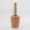 Frasco vazio de esmalte cosmético de vidro transparente de 15 ml, frasco de vidro de esmalte de 16 ml selado com tampa