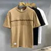 Camiseta Masculina de Manga Curta Versátil Estilo Americano Peso Pesado Gola Redonda Patchwork Verão 2026, Tendência Loose Fit Tamanho Plus