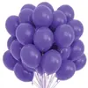 Paquete Transfronterizo de 20 Globos de Látex Gruesos de 10 Pulgadas de Colores Mate Set para Fiesta de Cumpleaños Decoración de Escena