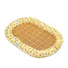 Nido Redondo para Gatos Amazon Cuatro Estaciones Universal Seda de Hielo Perro Nido Perro Teddy Enfriamiento Hielo Almohadilla Verano Esterilla Nido Suministros para Mascotas