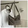 Comercio exterior estilo coreano casual transfronterizo 2026 nuevo diseño de mezclilla gran capacidad para el día a día bolso tote hombro bandolera