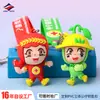 Fabricante Long Zhiyu Llavero de Muñeca Estéreo de Goma Suave de PVC Hecho a Medida Colgante Creativo para Pareja Joyería para Bolsos