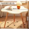 Mesa auxiliar mesa redonda pequeña mesa simple para el hogar mesa de centro para sofá mesa de noche mesa de celebridad de internet dormitorio simple mini balcón mesa pequeña