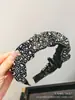 2025 Novo Verão Estilo Fada Estilo Plissado Diamante Quente Super Brilhante Passeio Encontro Passeio Moda Versátil Acessórios de Cabelo Faixa de Cabeça