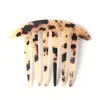 Jinhe joyería Marca de tendencia europea y americana peine de placa de ácido acético tarjeta para el pelo accesorios para el pelo de coleta de mujer salida de fábrica de peines