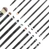 Novo Conjunto de 20 Pincéis para Maquiagem dos Olhos Mais Vendido Transfronteiriço, Pincel para Sombra, Pincel para Sobrancelha, Design Neutro Sem Logo, Ferramentas de Maquiagem