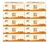 Papel de Seda Qingfeng, Pulpa de Madera Pura Natural, 3 Capas, 100 Hojas por Paquete, 24 Paquetes por Caja, Servilletas de Papel para el Hogar, Servilletas, Pañuelos Faciales, Venta al por Mayor